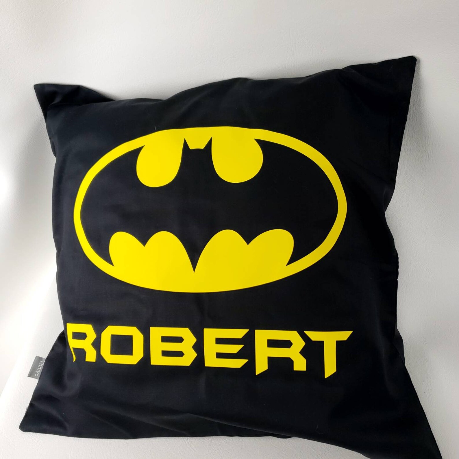 Personalized Batman Pillow Cover Custom batman Pillow cover Etsy