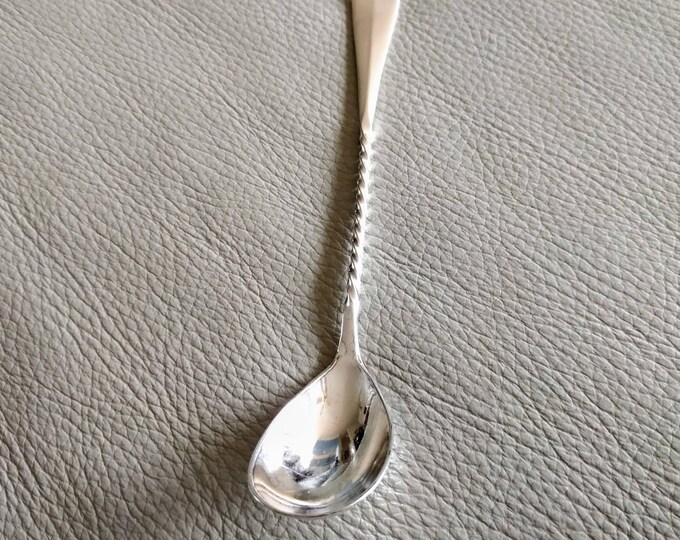Vintage Bar Spoon by Holmes Booth & Haydens Silver Plated Etsy