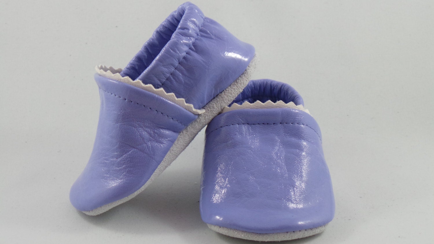 Baby Blue Italian Leather Baby/toddler Shoes | Etsy