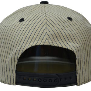 Gorra vintage para hombre Kansas City Athletics MLB '47 Pinstripe Woodside Snapback imagen 3