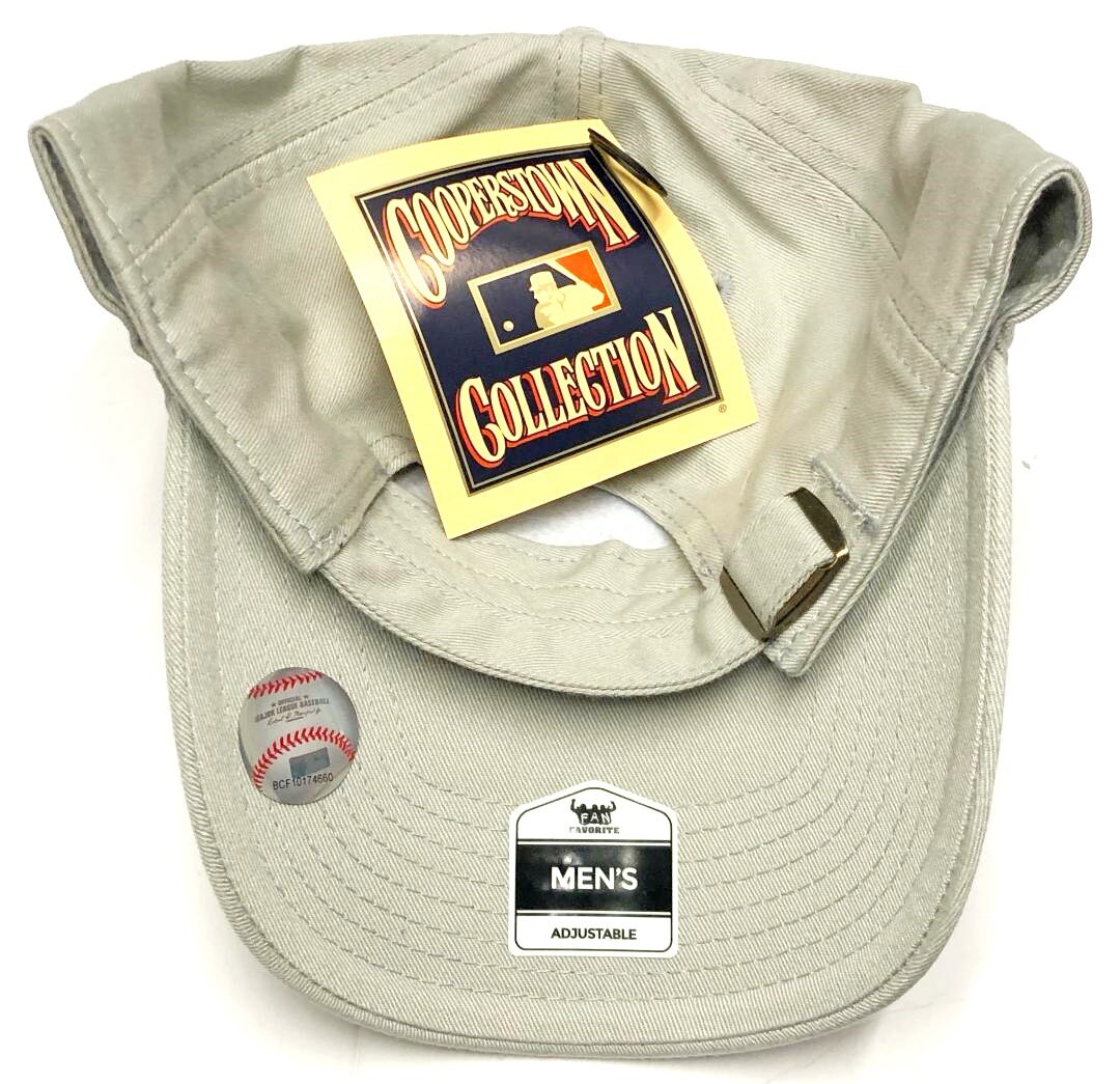 New York Yankees Fan Favorite Vintage Cooperstown Gray Relaxed Dad Hat