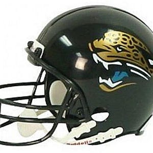 Jacksonville Jaguars NFL Vintage Riddell Micro Helmet