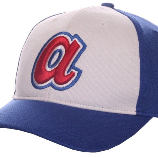 Braves Throwback Hat Etsy