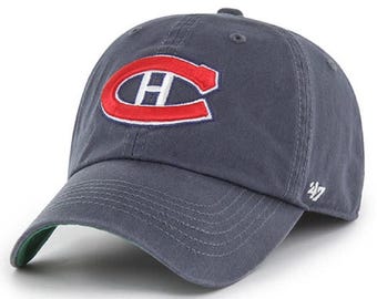Gorra ajustada para hombre Montreal Canadiens NHL '47 Vintage Azul Marino Franchise Dad Hat