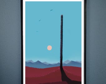 Pintura de La Torre Oscura de Stephen King