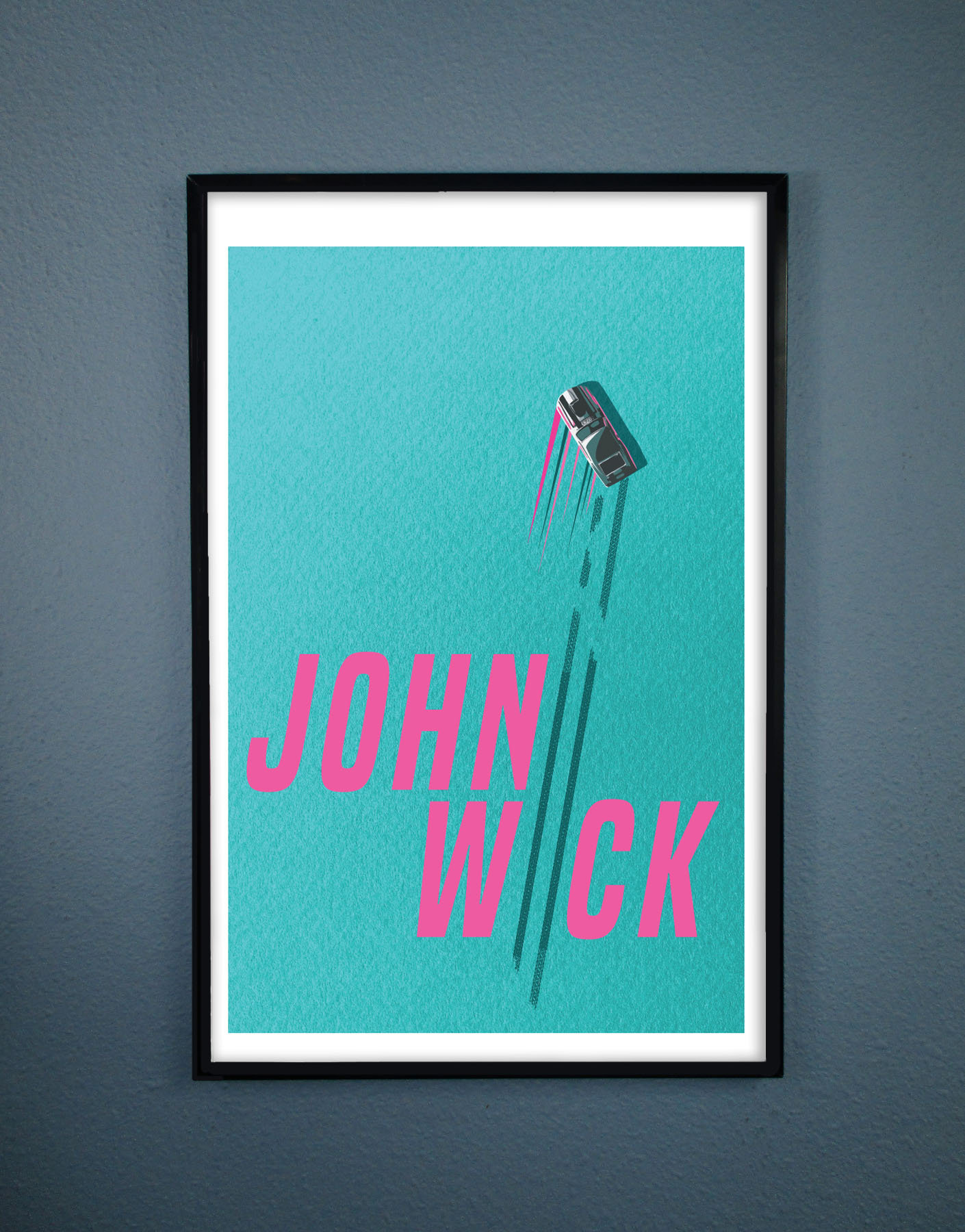 Minimalist John Wick Poster For Keanu Reeves And John Wick Etsy