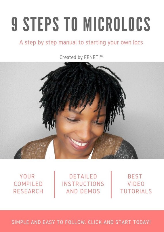 9 Steps To Microlocs A Step By Step Manual To Starting Your Etsy