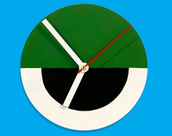 Eye Clock - Forest Green