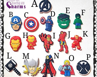 Hearing Aid Tube Trinkets or Cochlear Cuties:  Superhero Inspired Characters Batch 1! Please select quantity 2 for a pair!