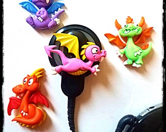 Cochlear Cuties or Hearing Aid Tube Trinkets: Dragons!  Please Select Quantity 2 for a pair!