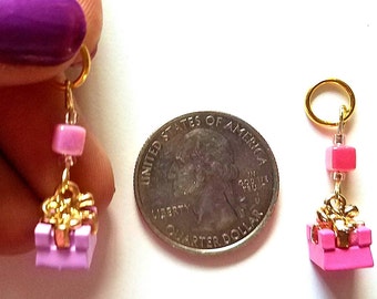 Hearing Aid Charms:  Gifts From The Heart with glass accent beads.  Also available as a matching mother/daughter set!