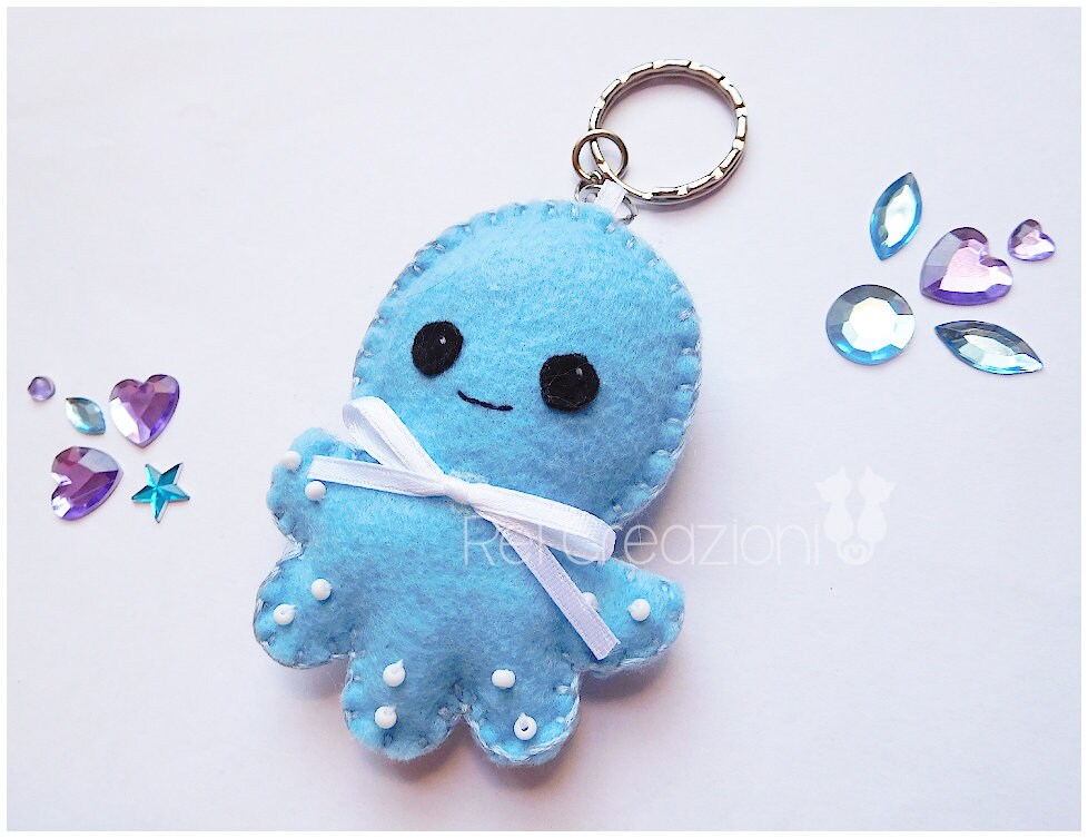 octopus keychain