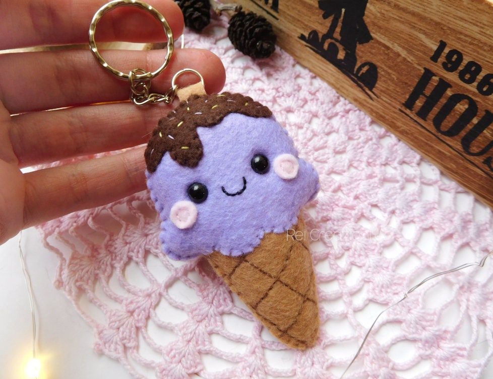 Miniature Sweet Keychain | Fake Food Jewelry | Sweets Deco | Kawaii  Accessory (1 piece by RANDOM)