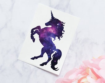 Galaxy Unicorn Etsy