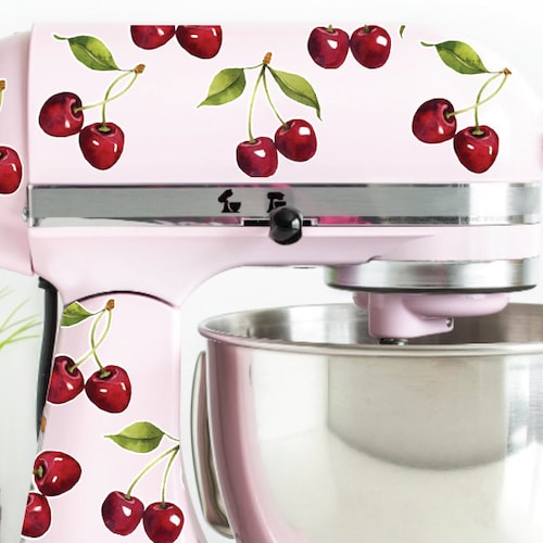 Cherry Mixer Decals Featured in Pioneer Woman Magazine Etsy