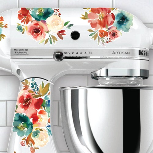 pioneer woman floral mixer