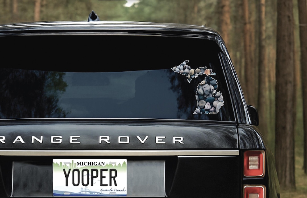 Michigan State Sticker: Vinyl Decal for Laptop or Car - Etsy