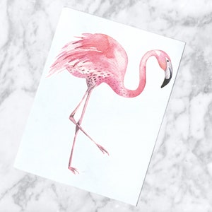 Flamingo Sticker | Pink Flamingo Vinyl Decal | Tropical Bird Decal  | Tumbler Decal | Flamingo Sticker | Laptop Decal