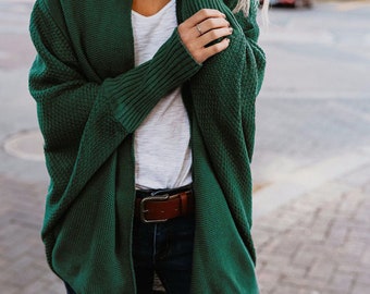 cocoon style cardigan