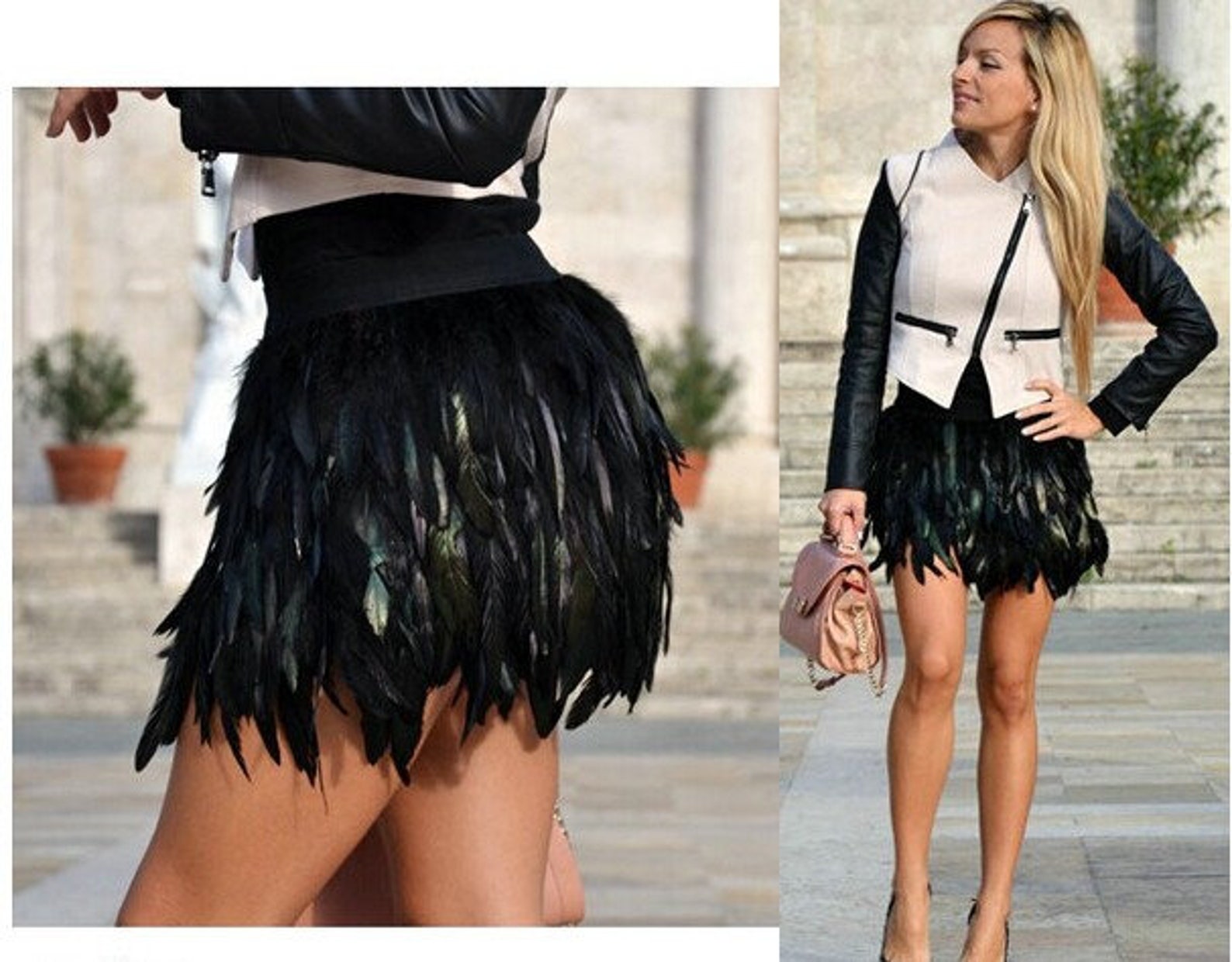 Платье Пайетки С Перьями фото 21