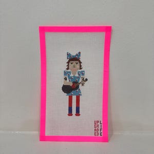 Harry Styles Nutcracker Dorothy Costume Hand-Painted Needlepoint Canvas