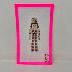 Harry Styles Nutcracker Diamond Jumsuit Hand-Painted Needlepoint Canvas