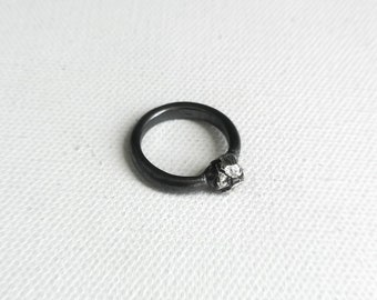 Interstellar Object - sterling silver ring