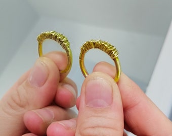 Goldenrod handmade ring