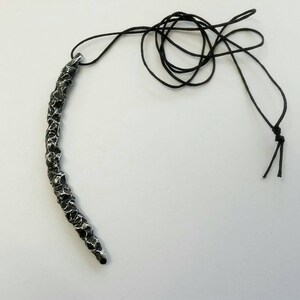 Lacuna sterling silver pendant necklace