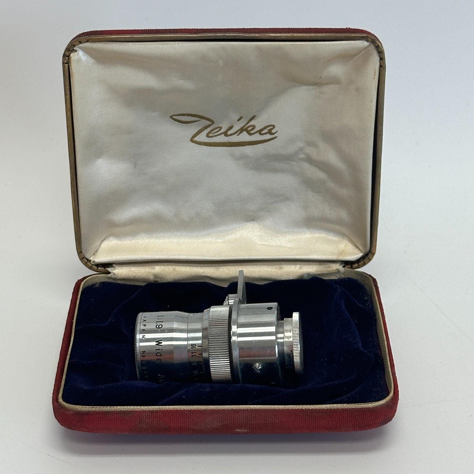 Rare VTG Zeika Cine Lens Japan 6.5 Mm F: 1.9 Wide Angle Lens