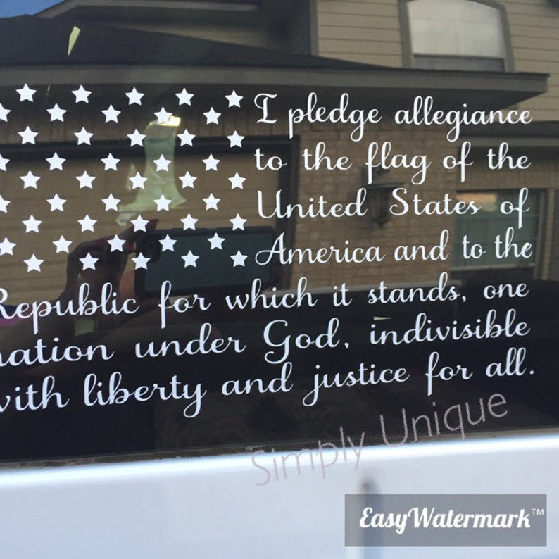 Download Pledge of Allegiance SVG SVG Pledge of Allegiance | Etsy