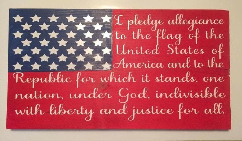 Download Pledge of Allegiance SVG SVG Pledge of Allegiance | Etsy