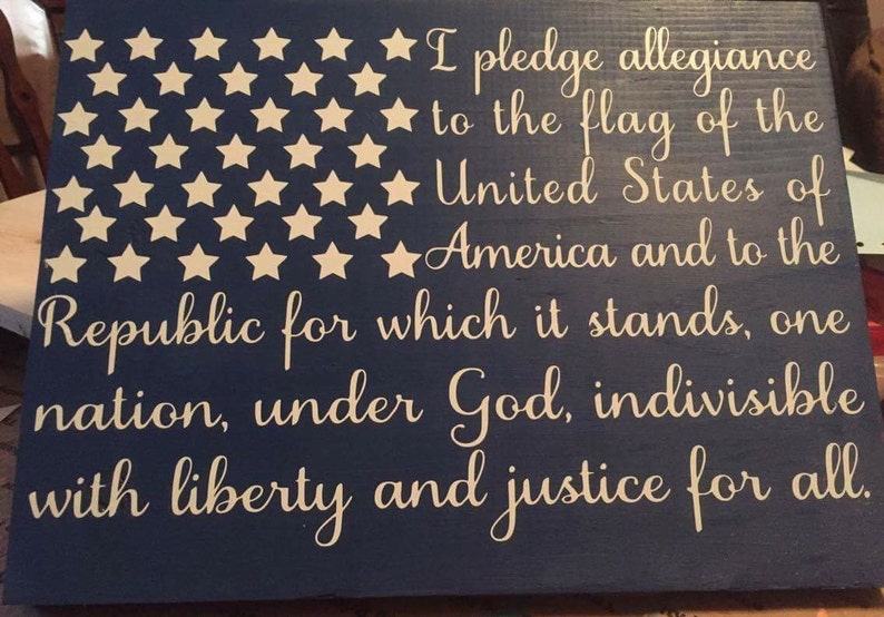 Download Pledge of Allegiance SVG SVG Pledge of Allegiance | Etsy