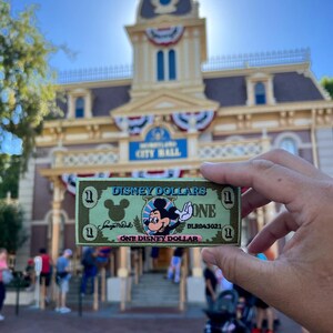 Disney Dollar Embroidered Patch