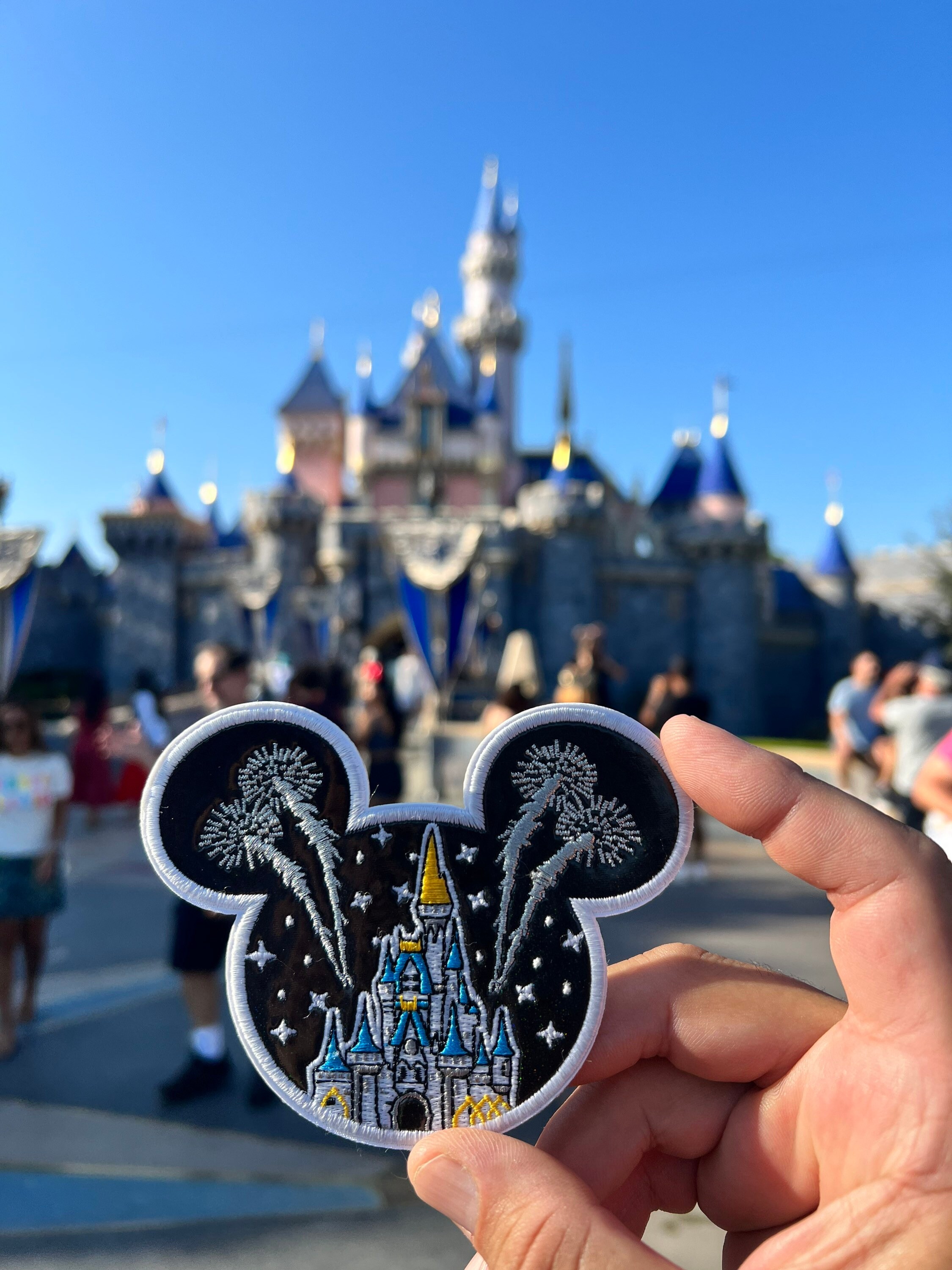 Disney Iron On Patch - Patched - Cinderella Castle - Best Day Ever