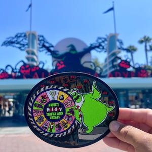 GLOWING Holographic Vinyl Embroidered Oogie Patch
