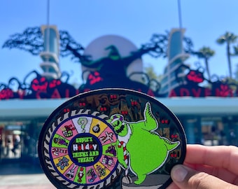 GLOWING Holographic Vinyl Embroidered Oogie Patch