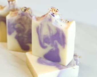 Handmade Lavender Chamomile Soap Bar: Natural Artisan Soap