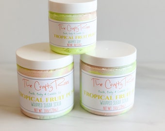 Tropical Fruit Punch Whipped Sugar Scrub Soap