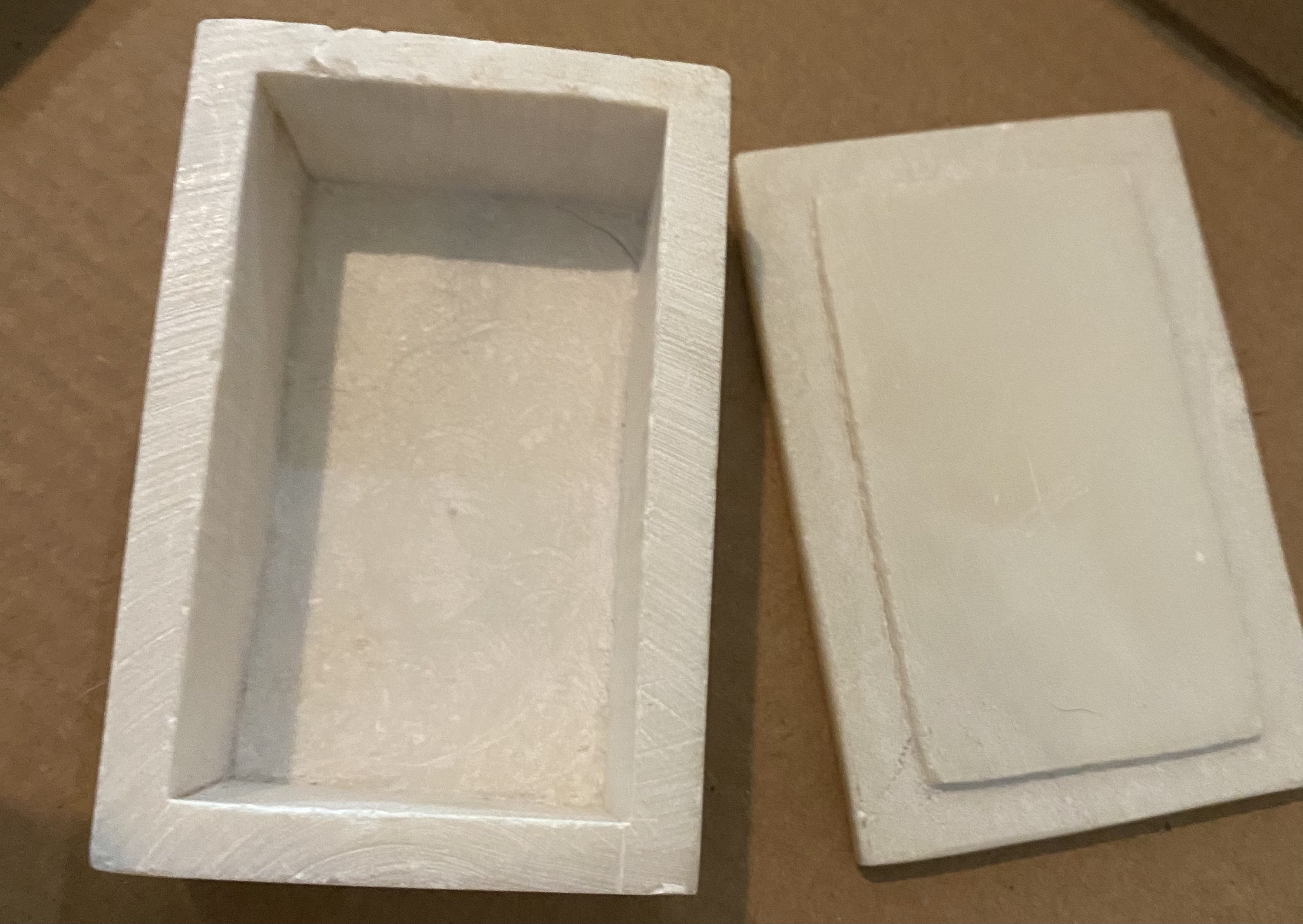 Vintage soapstone trinket box Etsy