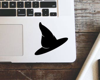 Potter Hat Laptop Vinyl Decal Macbook Sticker Window Mac Apple - available in 30 different colors