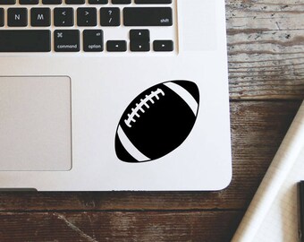 Football Laptop Vinyl Decal Macbook Sticker Window Mac Apple - available in 30 different colors