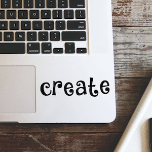Create Laptop Vinyl Decal Macbook Sticker Window Mac Apple - available in 30 different colors