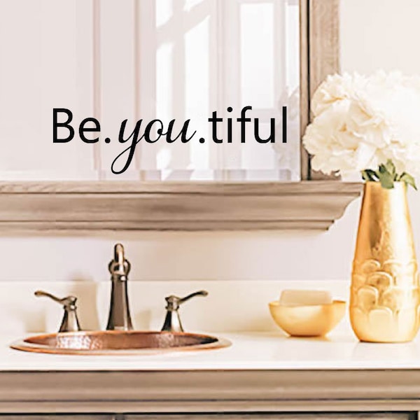Youre Beautiful Wall Decal Etsy