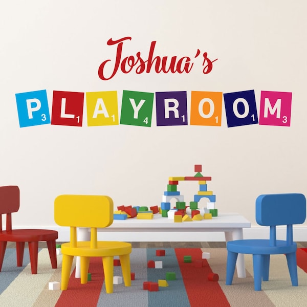 Playroom Letters Etsy