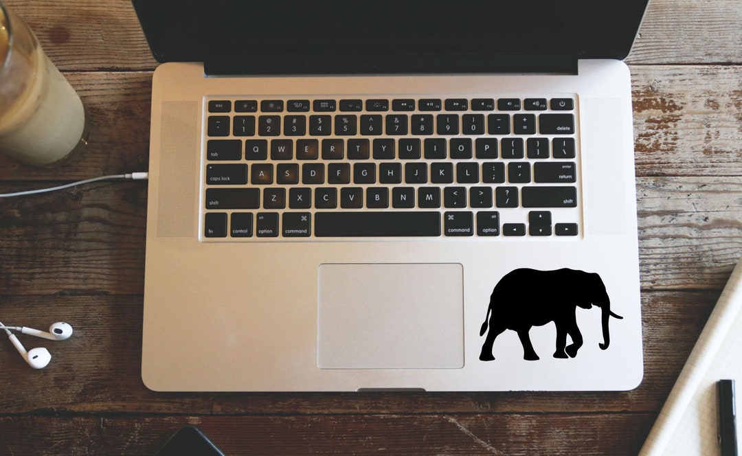 Elephant Vinyl Decal - Laptop, Window, Car - Available in 30 Different ...