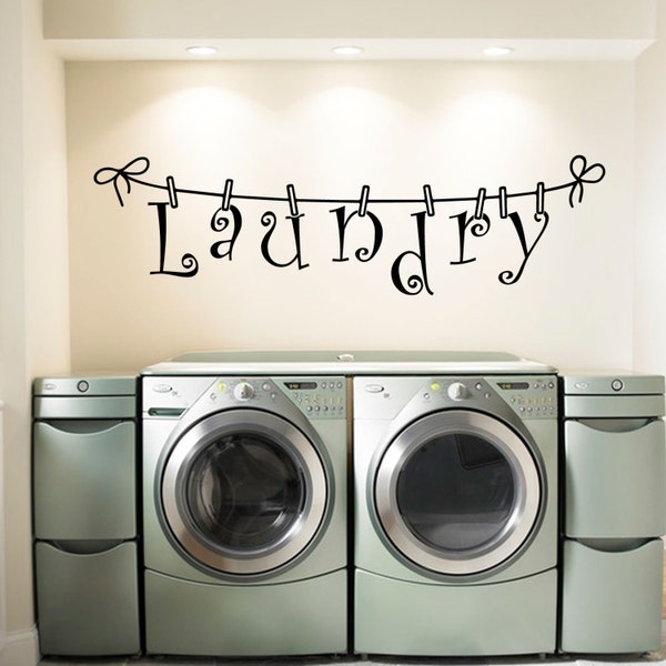 Laundry Wall Art Etsy