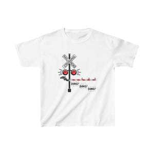 Kids Train Crossing Shirt