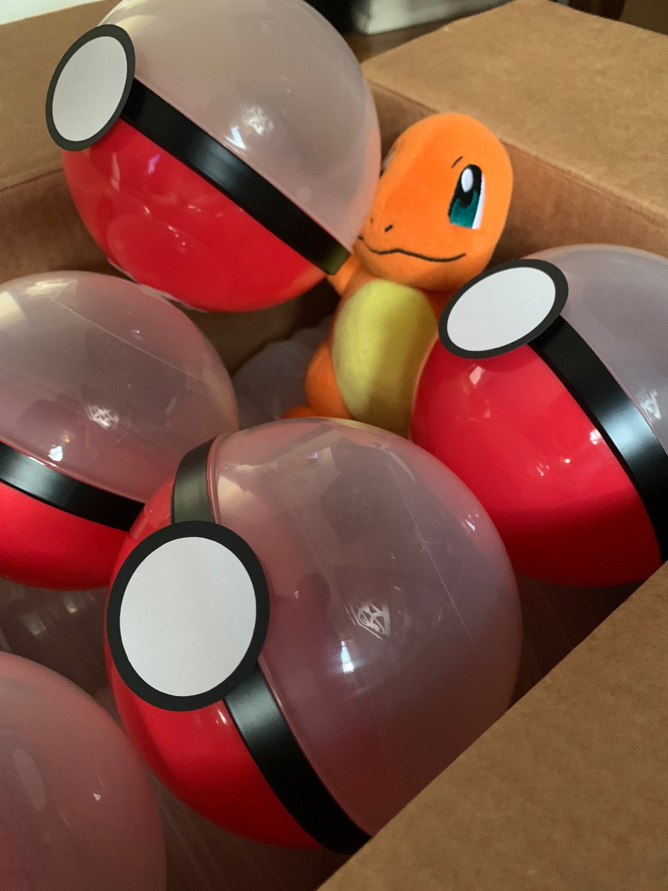 Pokeball favors Greatball rare Pokemon party pikachu birthday Etsy