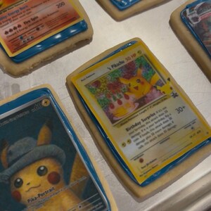 edible pokemon cards Player Card Photo Cake Chocolate Ganache & Mousse, Gluten Free Chocolate Chiffon and can also be centered on a half sheet) Pokemon Cards Edible Image Cake